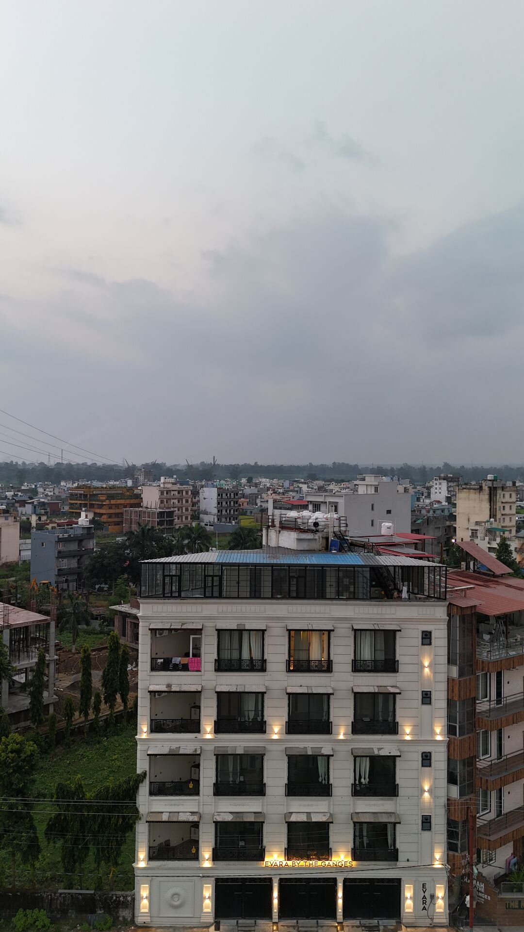 Evara by the Ganges, building facade