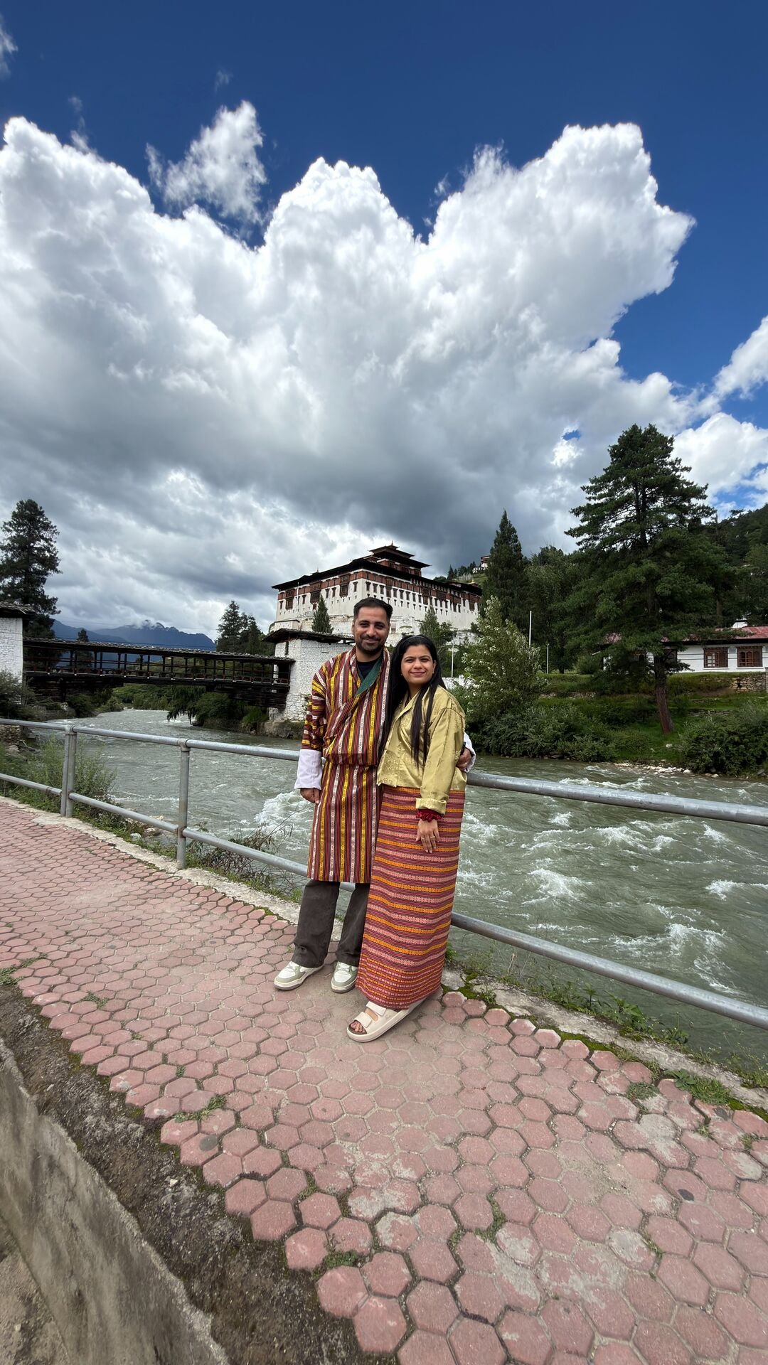 Tarun and Mona, hosts at Evara by the Ganges